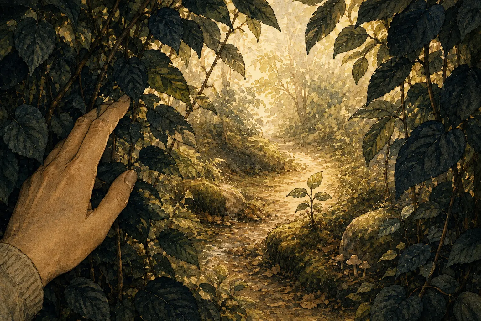Ilustrasi percakapan Tanya Bhumi